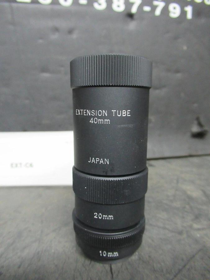 NEW IN BOX LENS EXTENSIONS EXT-C6 40 mm / 20 mm / 10 mm **WARRANTY INCLUDED**