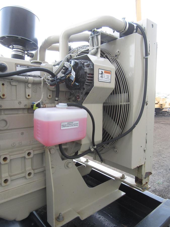 Used 60 KW DIESEL GENERATOR KATOLIGHT 120/240V RE-CONNECTABLE 449 HRS VIDEO WE SHIP