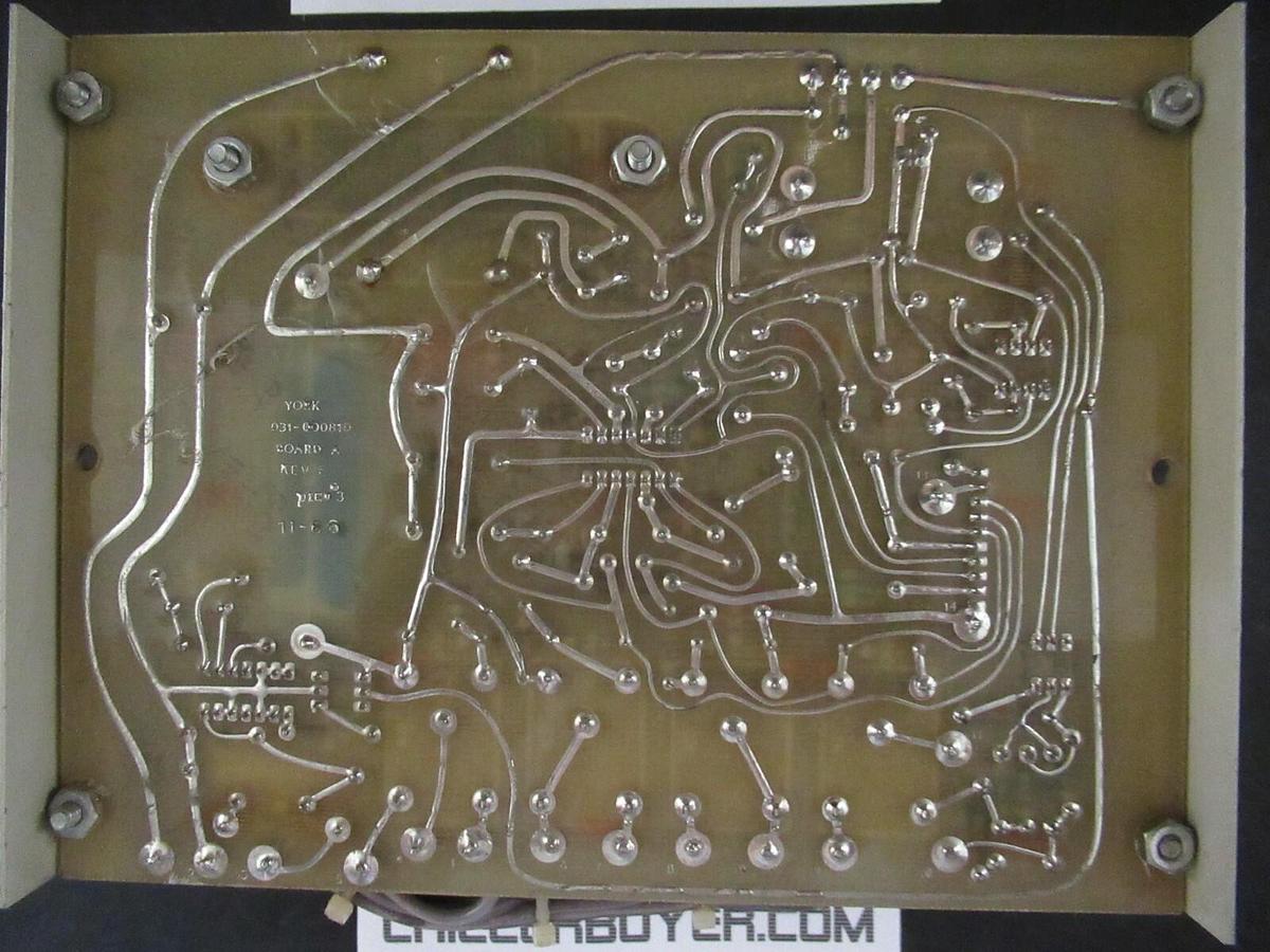 Used YORK CHILLER SOLID STATE MOTOR OVERLOAD CIRCUIT BOARD CM-1A 031-0081D001