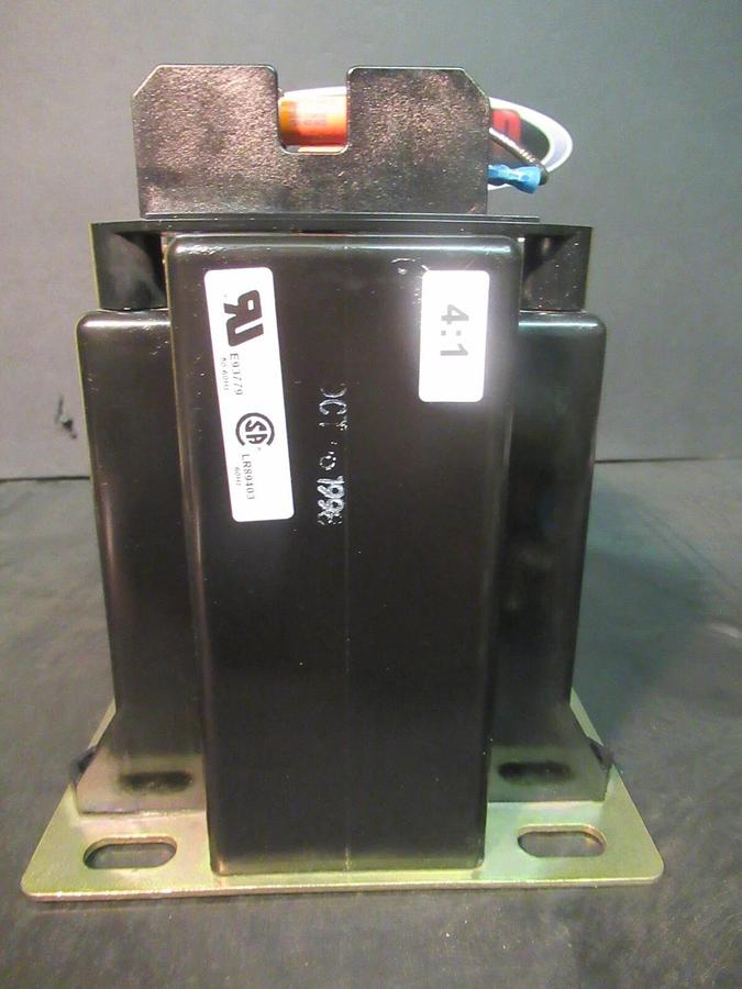 Used INSTRUMENT POTENTIAL TRANSFORMER 450-480CC RATIO 4:1 480 VAC 50/60 HZ 750 VA