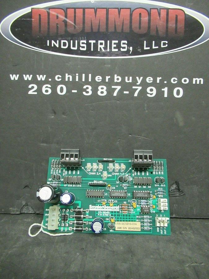 SNYDER GENERAL EXV CIRCUIT BOARD 0670016-01A **WARRANTY INCLUDED!**