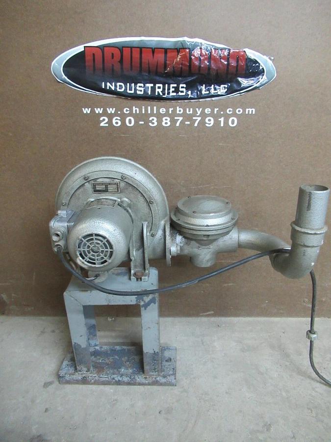 Used STEPHAN-WERKE-HAMELN FAN OGE-022SK 110 VOLT 3.3 AMP 0.18 KW 0.25 PS 2620 RPM