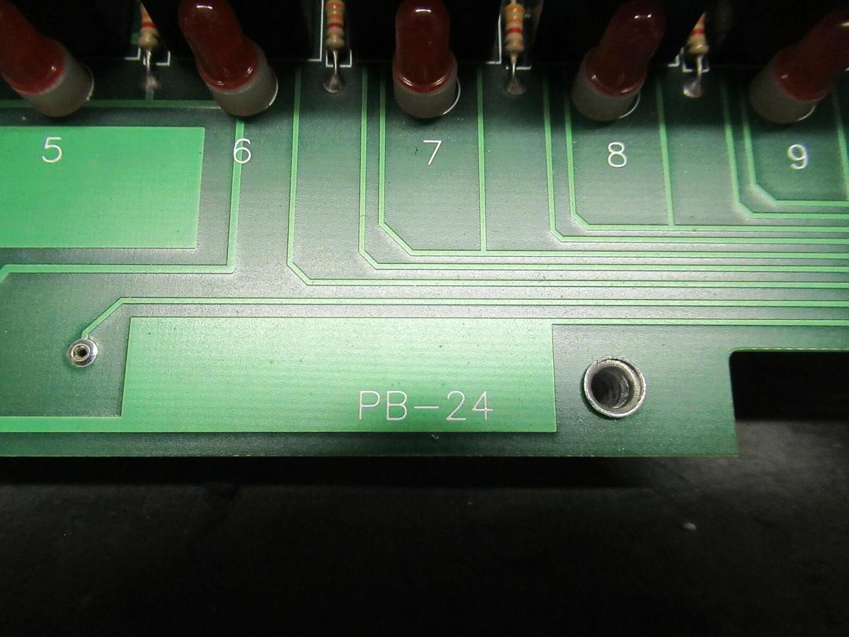 Used CROUZET CORP. 24 SLOT CHILLER RELAY BOARD 57-560/A PB-24 **WARRANTY!**
