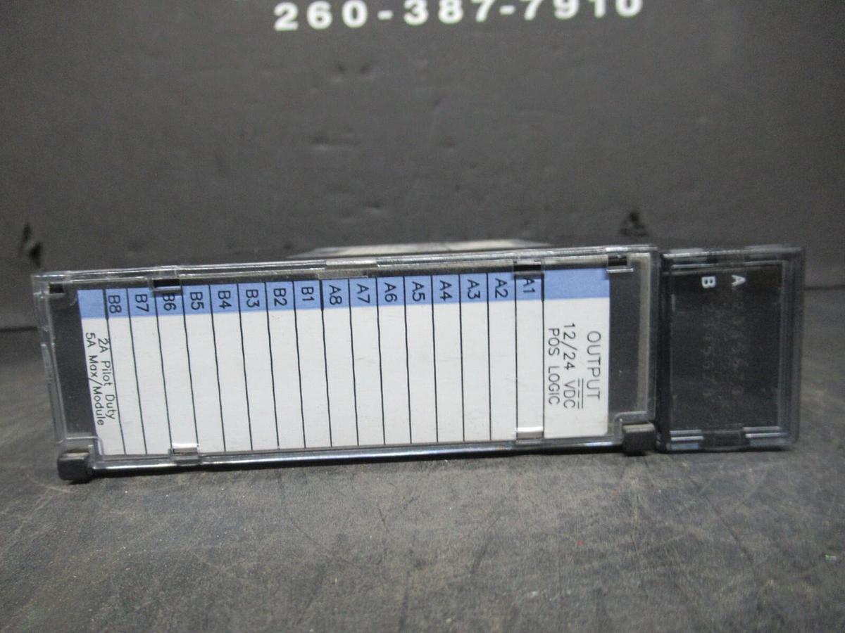 Used GE FANUC OUTPUT RELAY 24 VDC 0.5 AMP 16PT MODULE IC693MDL740F **WARRANTY**