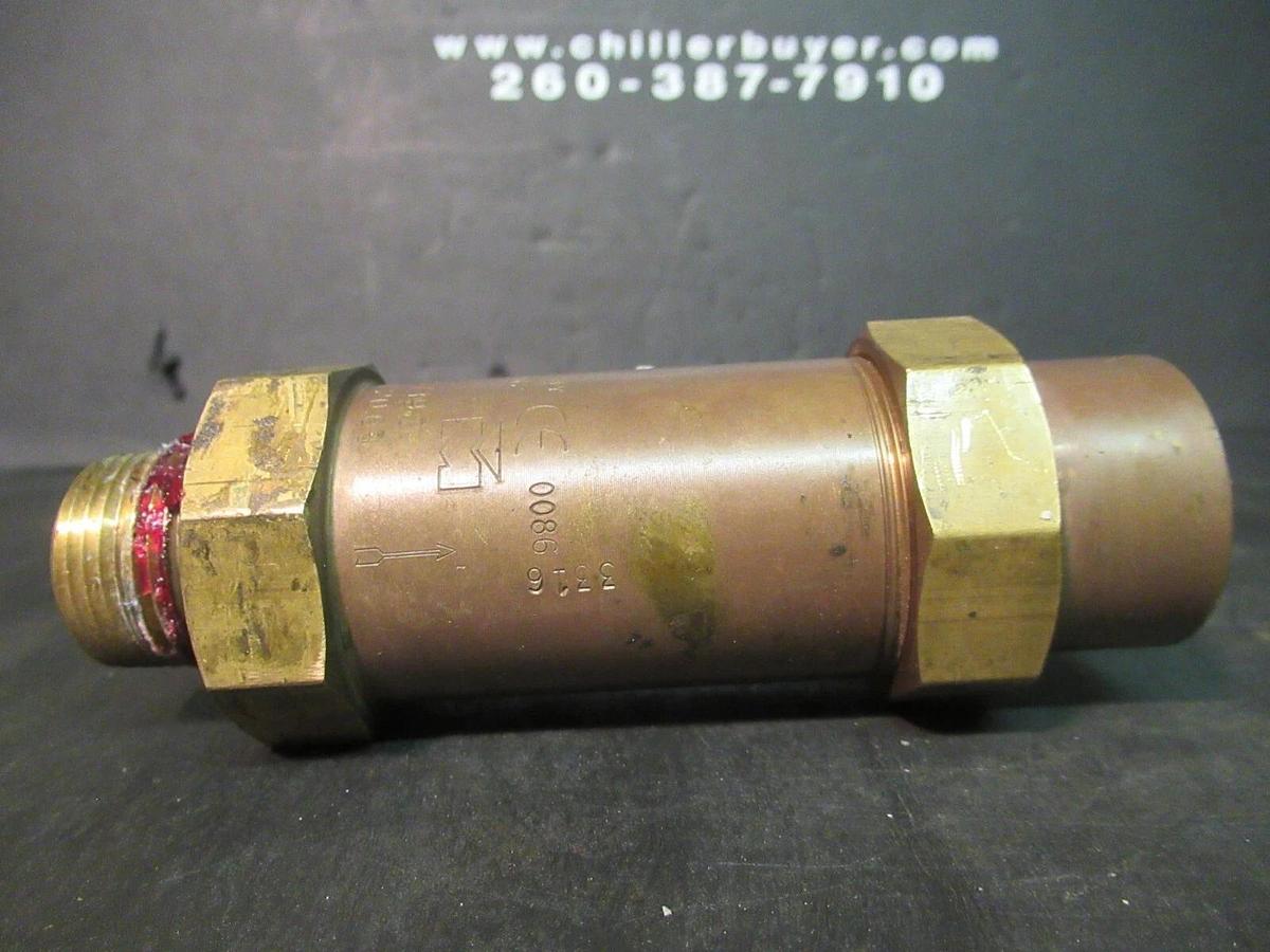 Used MUELLER GAS/VAPOR RELIEF VALVE A-15506 3/4" 42.5 PSI