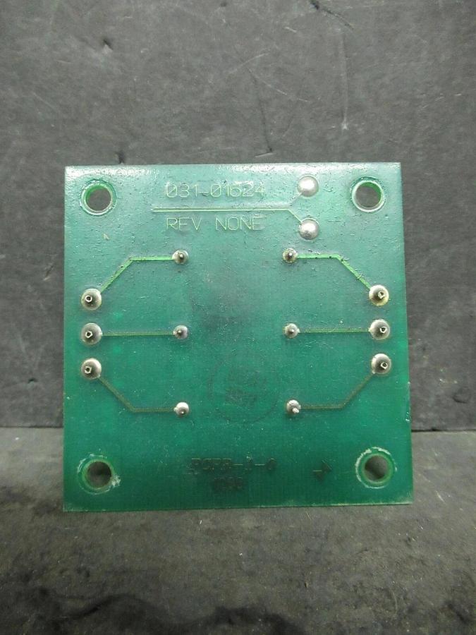 Used YORK JOHNSON CONTROLS FILTER CIRCUIT BOARD 031-01624-000 REV A 031-01624 PCPR