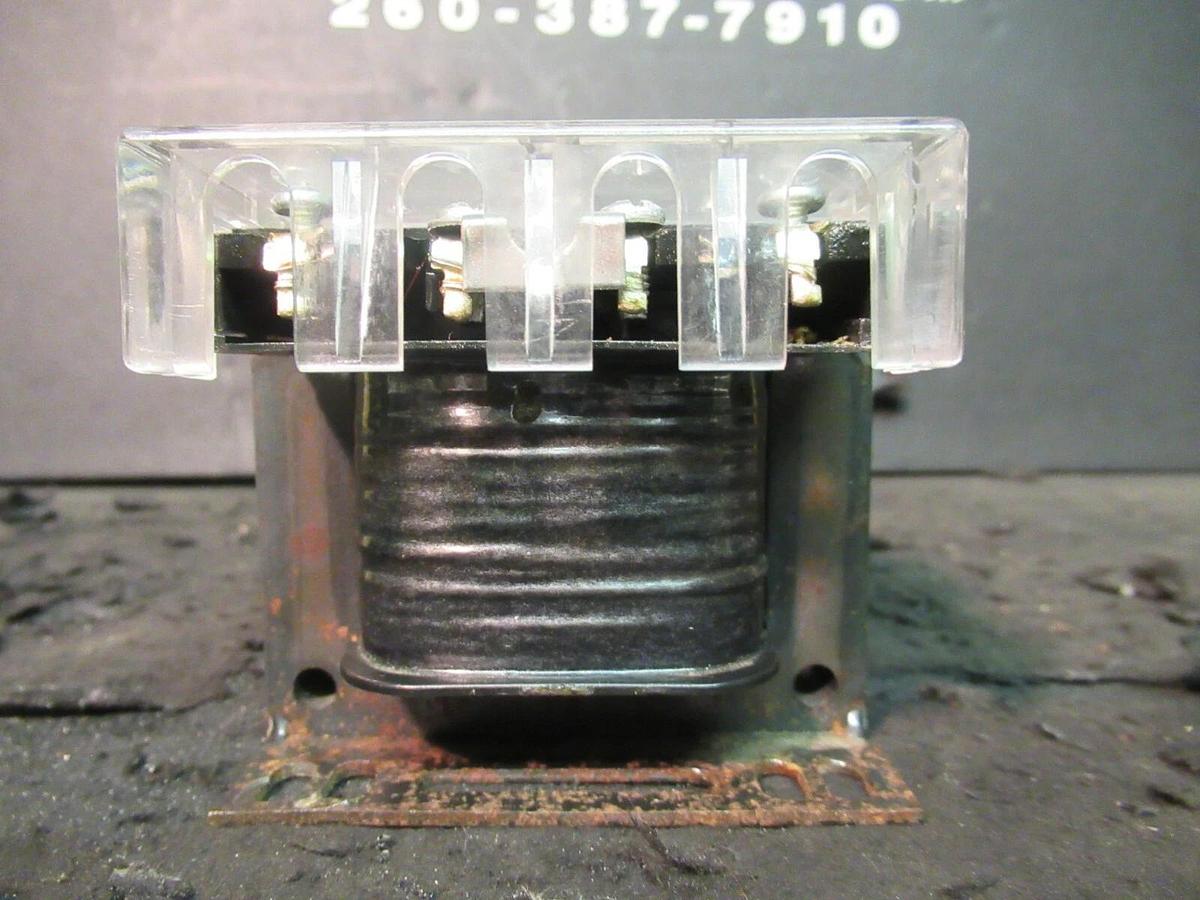 Used 0.05 KVA (50 VA) SQUARE D CONTROL TRANSFORMER 240 / 480 V TO 120 VAC 9070T50D1