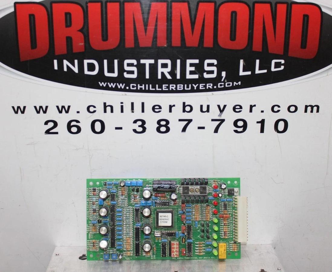 Used GENERAC POWER SYSTEMS CIRCUIT BOARD 092734 REV. J 92745-C **WARRANTY**