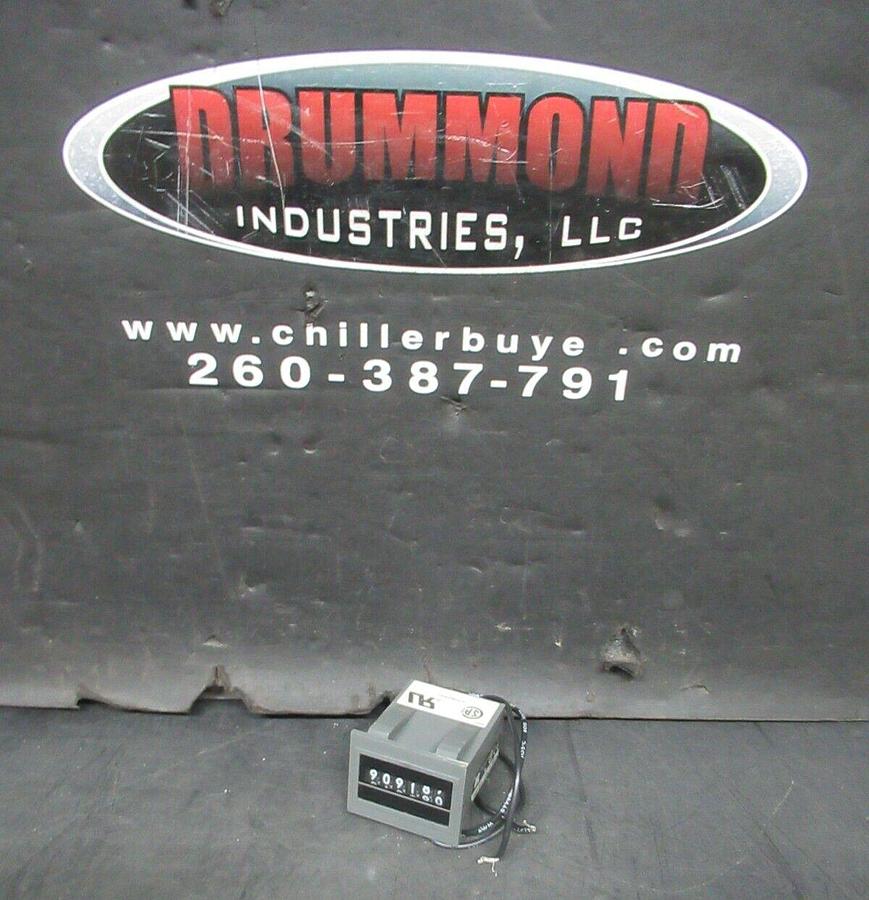 Used REDINGTON ELAPSED TIME INDICATOR SR26-4816 115 VAC 3.5 VA **WARRANTY INCLUDED**
