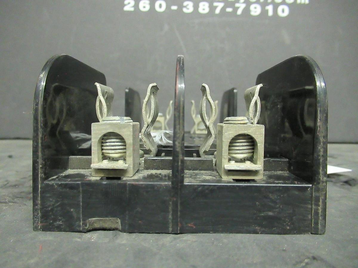 Used GOULD SHAWMUT FUSE HOLDER 60302 FOR 30 AMP 600 V CLASS H/K FUSES **WARRANTY**