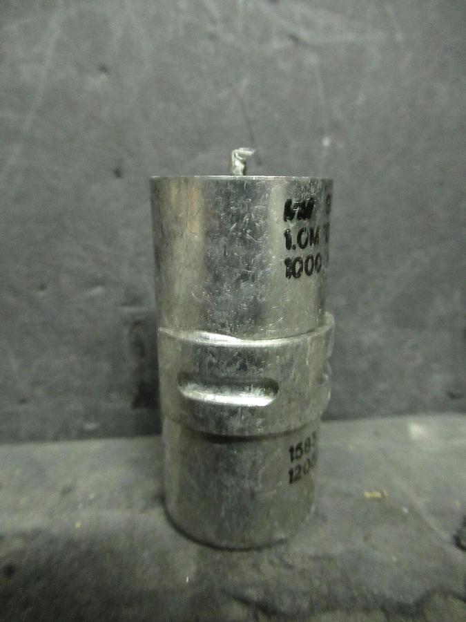 Used I/M SPEC 9227 ALUMINUM CASED CAPACITOR 1 uF 1.0 MFD 1000 VDC 15839 120525-006