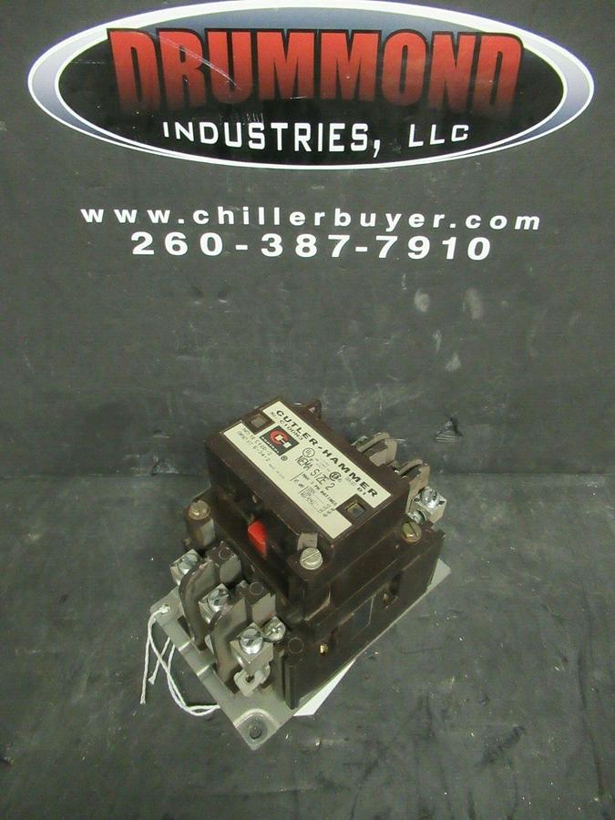 Used CUTLER HAMMER CONTACTOR C10CDN3 SER. B1 45 AMP 600 VAC 25 HP NEMA SIZE: 2