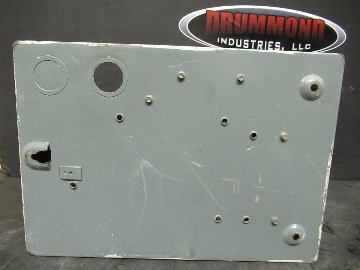 Used ALLEN BRADLEY ENCLOSED STARTER SIZE 0 NEMA TYPE 1 509-AAD SER. B W/ 509-AOD