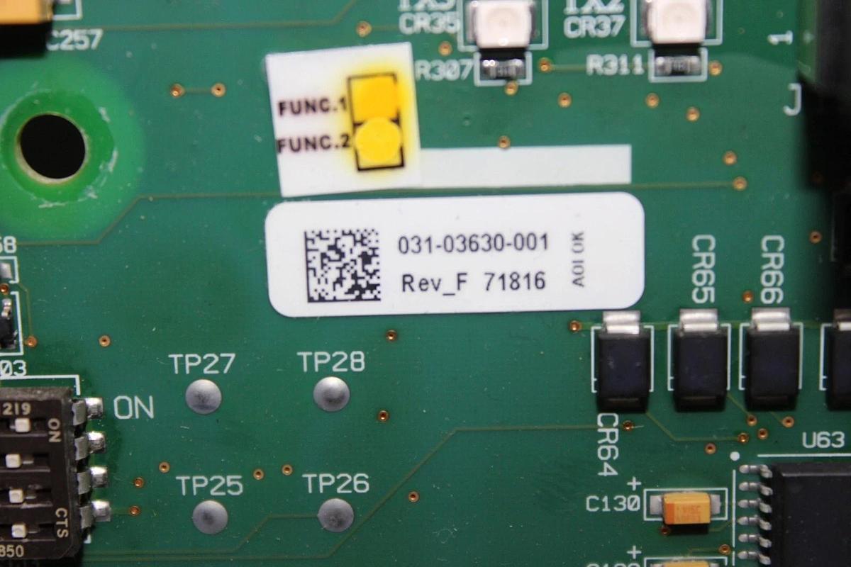 Used YORK HVAC CHILLER MICRO CONTROL CIRCUIT BOARD 031-03630-001 REV. F *WARRANTY*