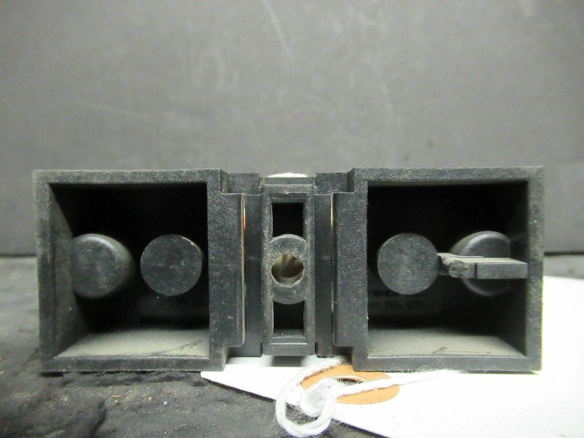 Used YOSHIDA FUSE HOLDER FHU-32 600 VOLT 30 AMP CLASS J FUSES W/ A4J1 FUSES