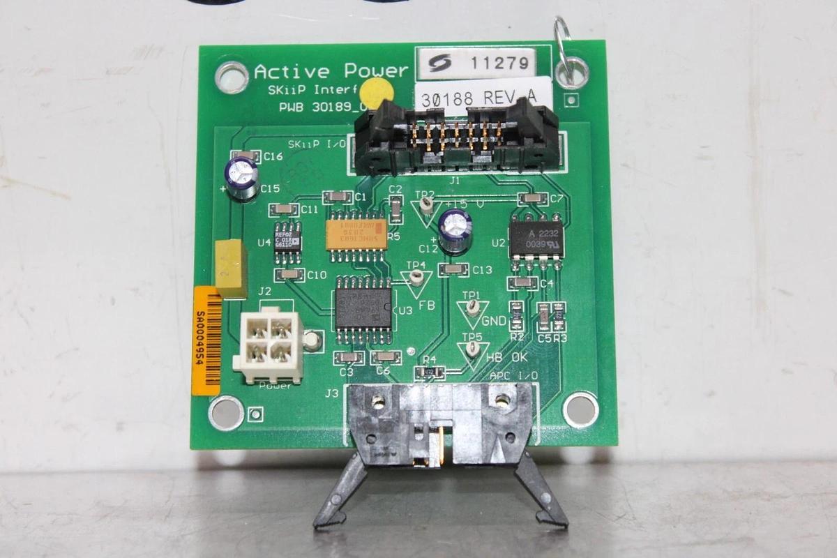 Used ACTIVE POWER SKIIP INTERFACE 30188 REV. A 30189-00 **WARRANTY INCLUDED**