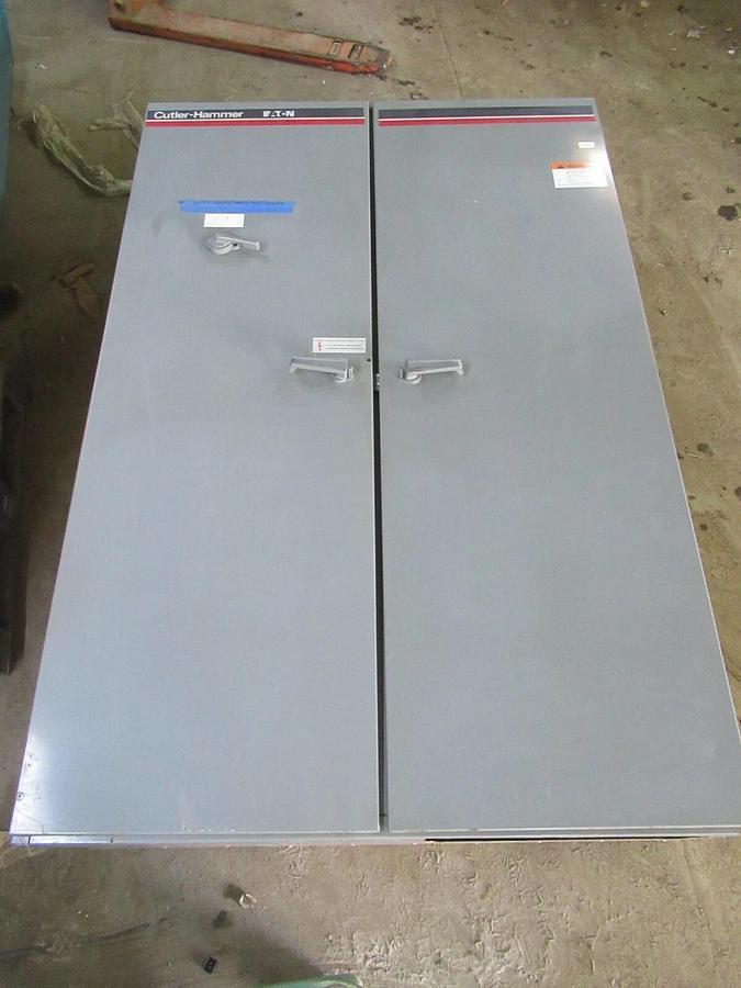 Used 400 HP CUTLER HAMMER SIZE 6 460 VAC REDUCED VOLTAGE SOFT STARTER 540 AMP C10J3