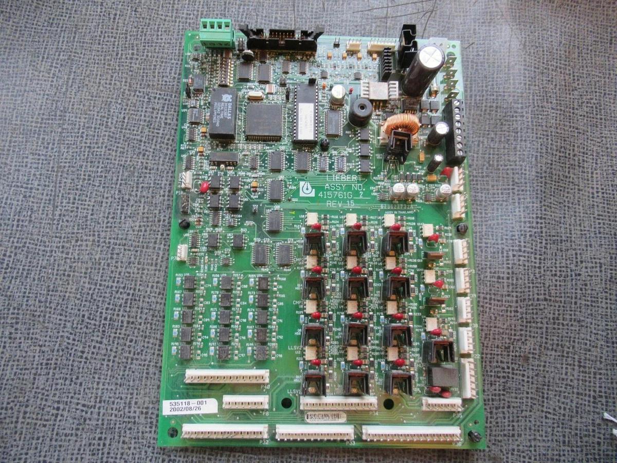 Used LIEBERT MICROPROCESSOR CIRCUIT BOARD 415761G2 REV 15 **WARRANTY INCLUDED**