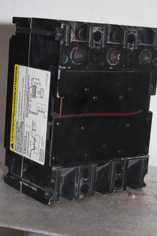 Used SQUARE D I-LINE CIRCUIT BREAKER FH26020BC SERIES 2 20 AMP 600 VAC 2-POLE