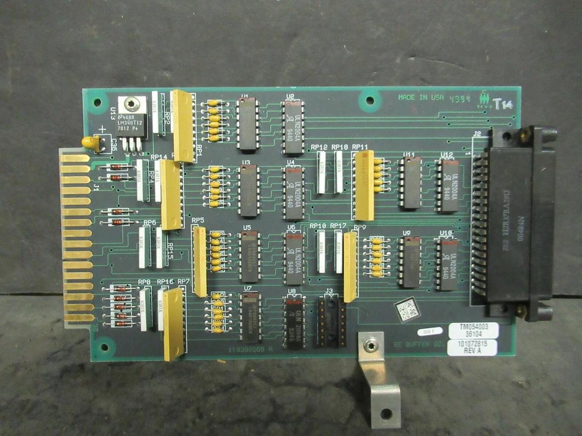 Used EXIDE EE BUFFER BOARD CIRCUIT BOARD 101072815 REV A 118302668 REV A TM054003