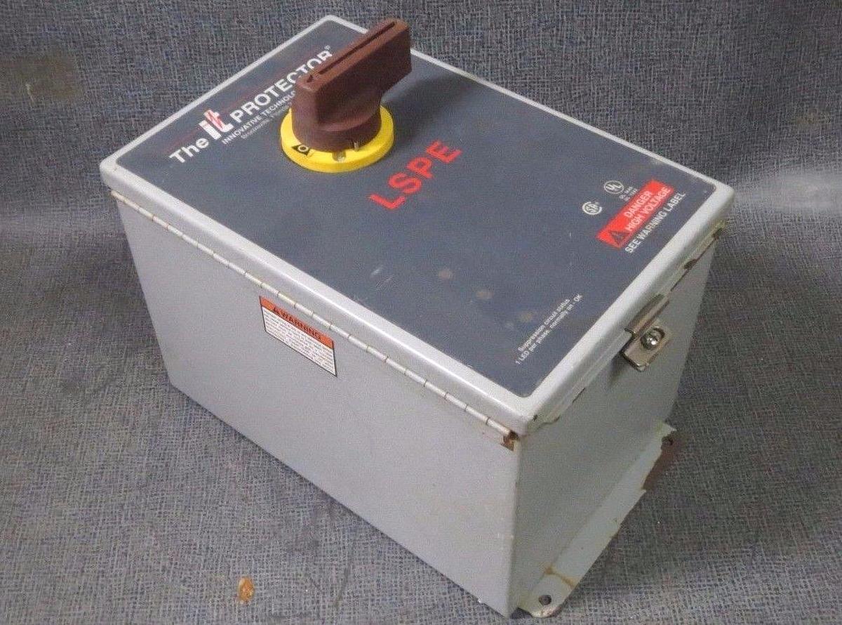 Used INNOVATIVE TECHNOLOGIES INC - LSPE SURGE PROTECTOR 120/240V # LSPE-3D 120/240CD