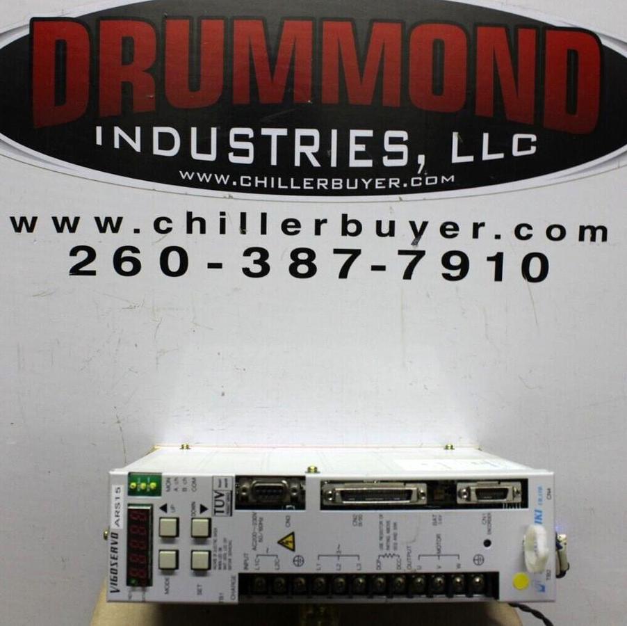 Used TEIJIN SEIKI VIGOSERVO SERVO DRIVE ARS15-06 230 VAC 12.7 AMP **WARRANTY**