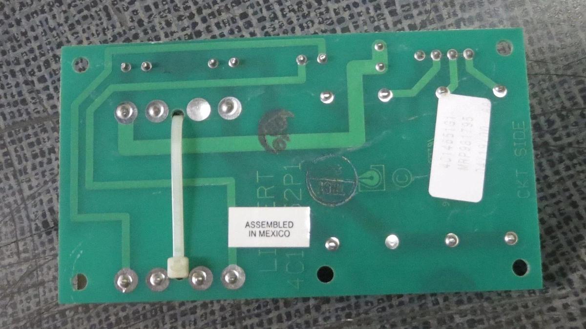 Used LIEBERT POWER CONTROL CIRCUIT BOARD MODEL/REVISION : 4C14651G1 REV N *WARRANTY*