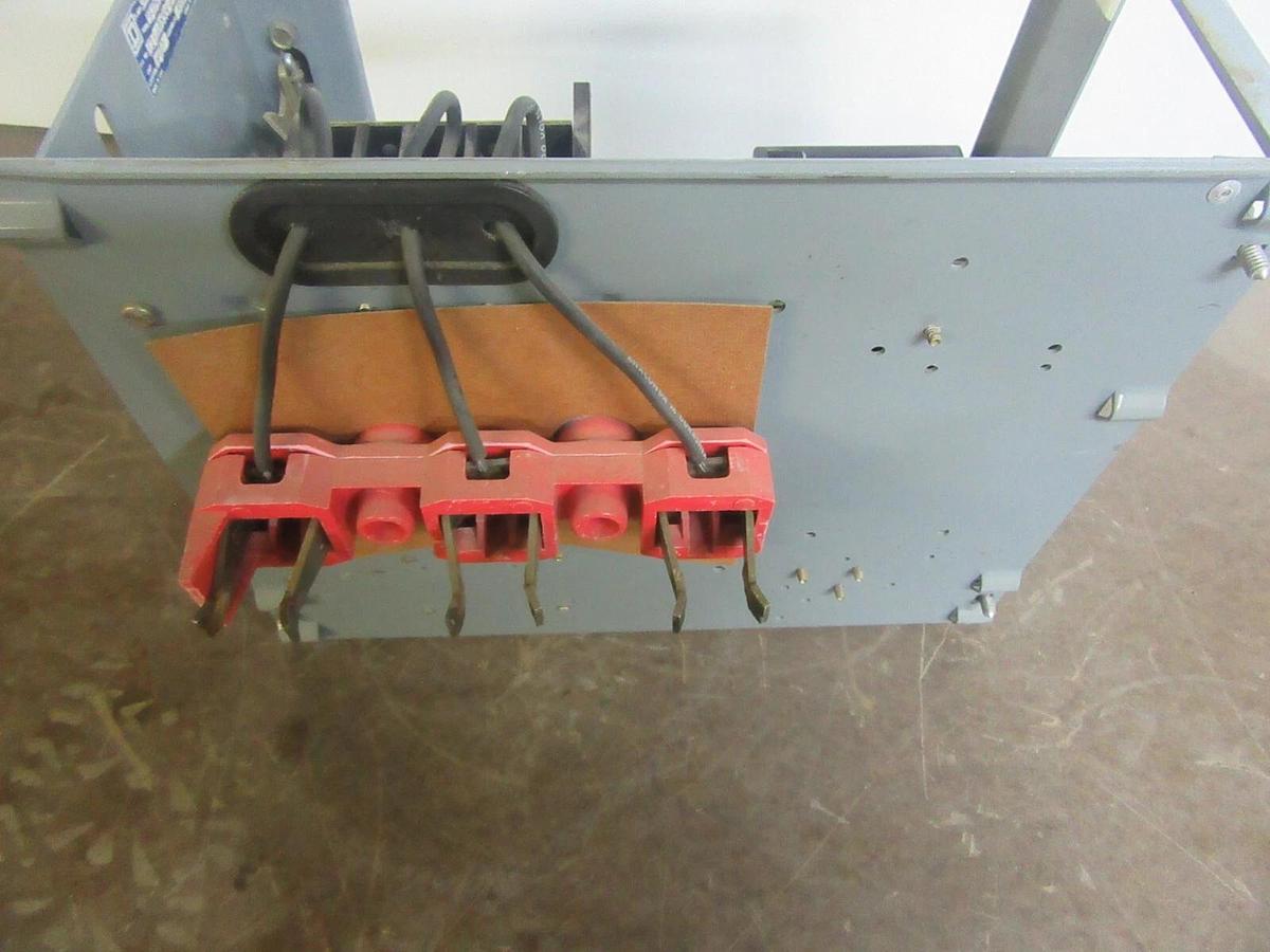 Used SQUARE D MCC FUSIBLE STARTER BUCKET 12" MODEL: 4 NEMA 1 W/8536-SCO3 *NO DOOR*