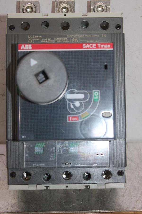 Used ABB SACE TMAX SACE T5H-400 CIRCUIT BREAKER 600 VOLT 3-POLE *WARRANTY*