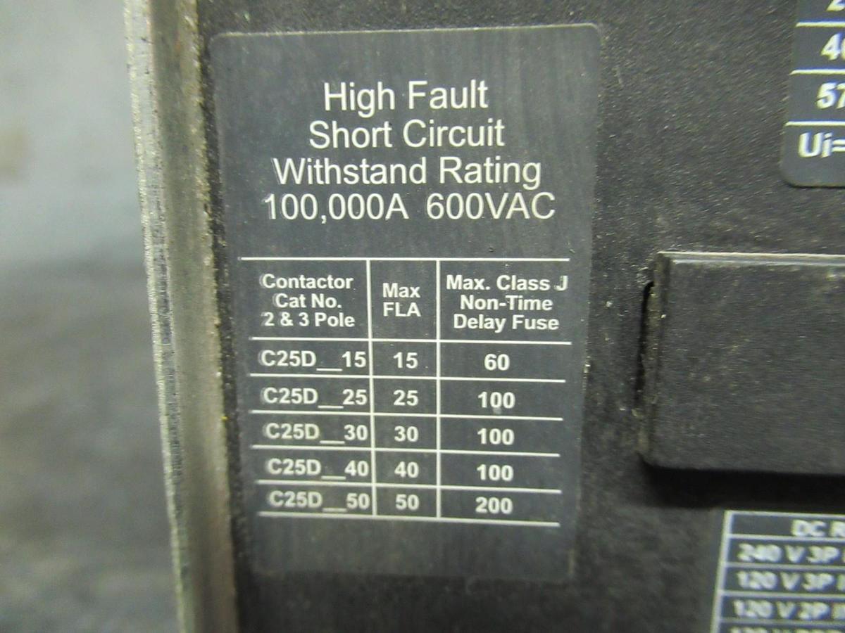Used COPELAND CONTACTOR 012-3030-00 15HP 30A 40A/RES **WARRANTY INCLUDED**
