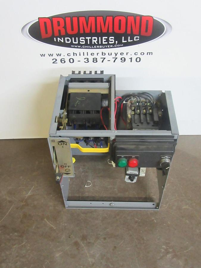 Used SQUARE D MCC FUSIBLE STARTER BUCKET 18" MODEL: 5 NEMA 1 W/8536-SCO3 *NO DOOR*