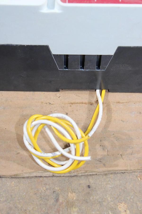 Used CUTLER HAMMER MOLDED CASE SWITCH LD3600WKS11Y17 600 AMP 600 VAC 3-POLE