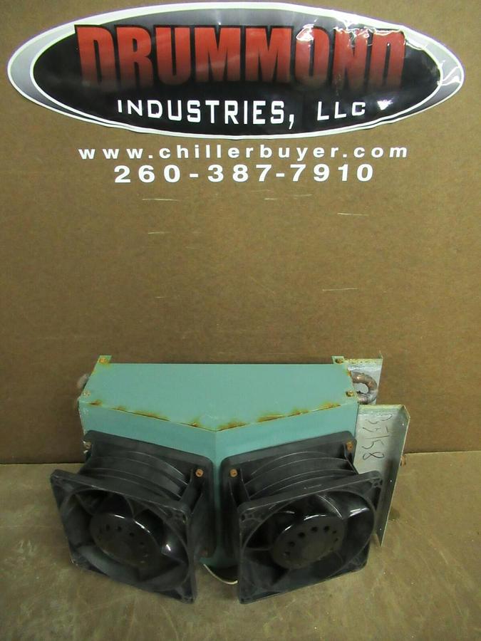 Used YORK MILLENNIUM DRIVE INTERNAL COOLING COIL W/ FANS R12 R22 R500 R502 RADIATOR