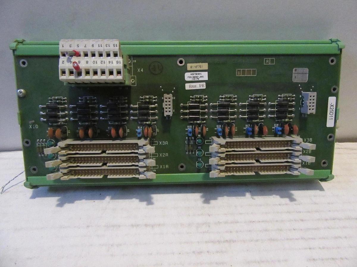 Used GE / WOODWARD / ALSTOM CI-54-325823 REV B CIRCUIT BOARD MODULE SCH-54-325824