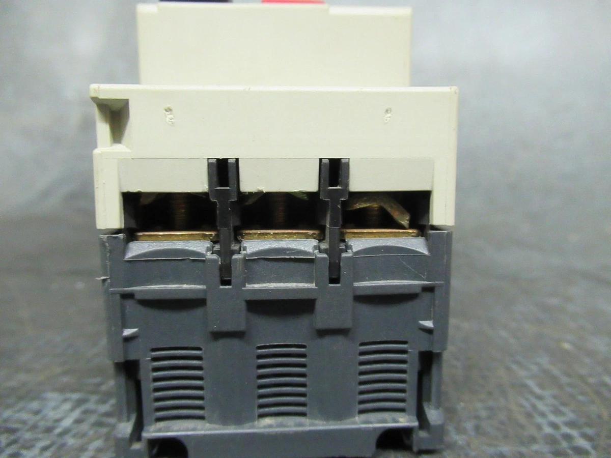 Used TELEMECANIQUE MANUAL MOTOR STARTER GV2-M08 600V 4A 3HP **WARRANTY INCLUDED**