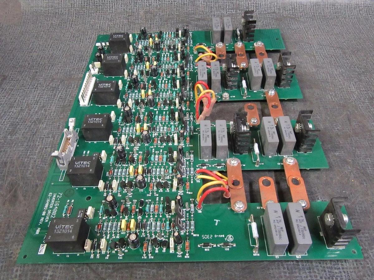 Used MGE UPS SYSTEMS INVERTER DRIVER ASSEMBLY MODEL: 72-164002-00 ; 62-164002-00