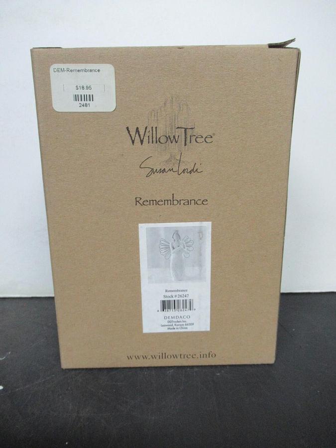 WILLOW TREE "REMMBERANCE" SUSAN LORDI FIGURINE DEMDACO STOCK# 26247