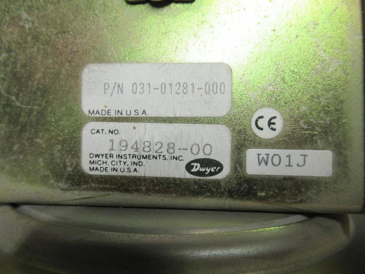 Used DWYER NULL SWITCH 1640-0 / 031-01281-000 / 194828-00