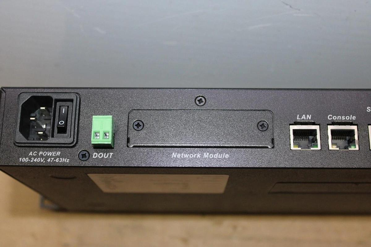 Used MOXA NPORT SECURE DEVICE SERVER NPORT 6650-16 REV. 1.5 16-PORT *WARRANTY*