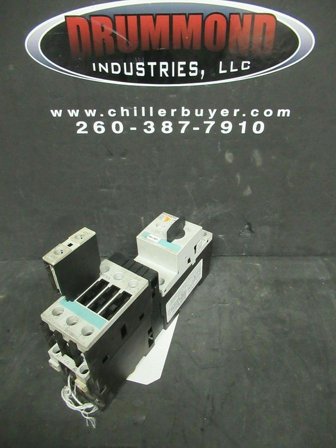 Used SIEMENS MANUAL MOTOR START 3RV1021-4BA10 600 VAC 20 AMP 20 HP