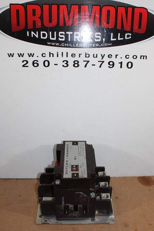 Used CUTLER HAMMER CONTACTOR C832KN9 200 AMP 600 VOLT 3-PHASE COIL: 120V **WARRANTY**