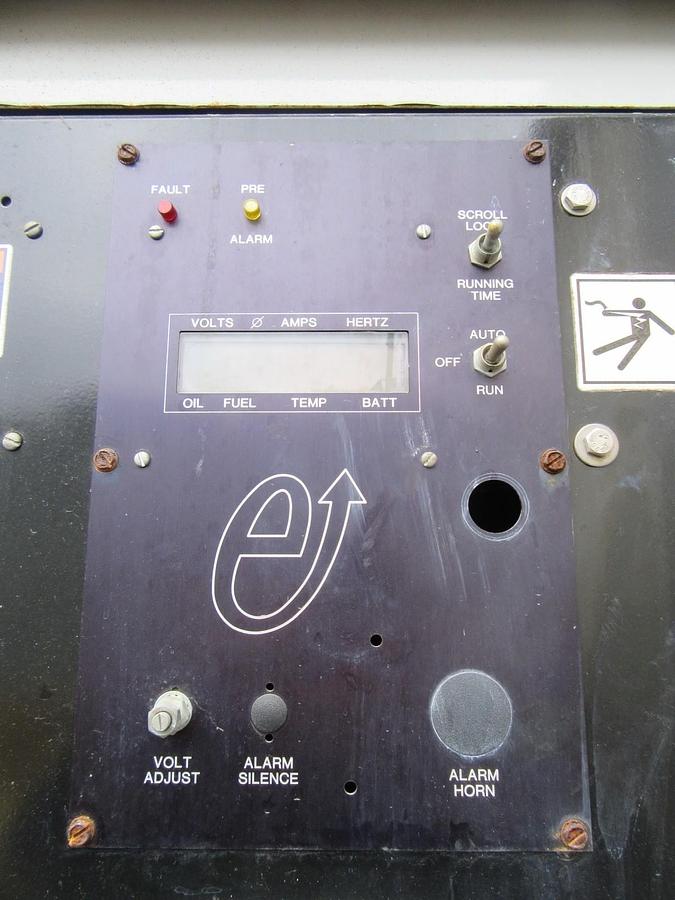 Used 50 KW DIESEL GENERATOR ISUZU 4BG1T 120/240 V SINGLE PH RE-CONNECTABLE ENCLOSED