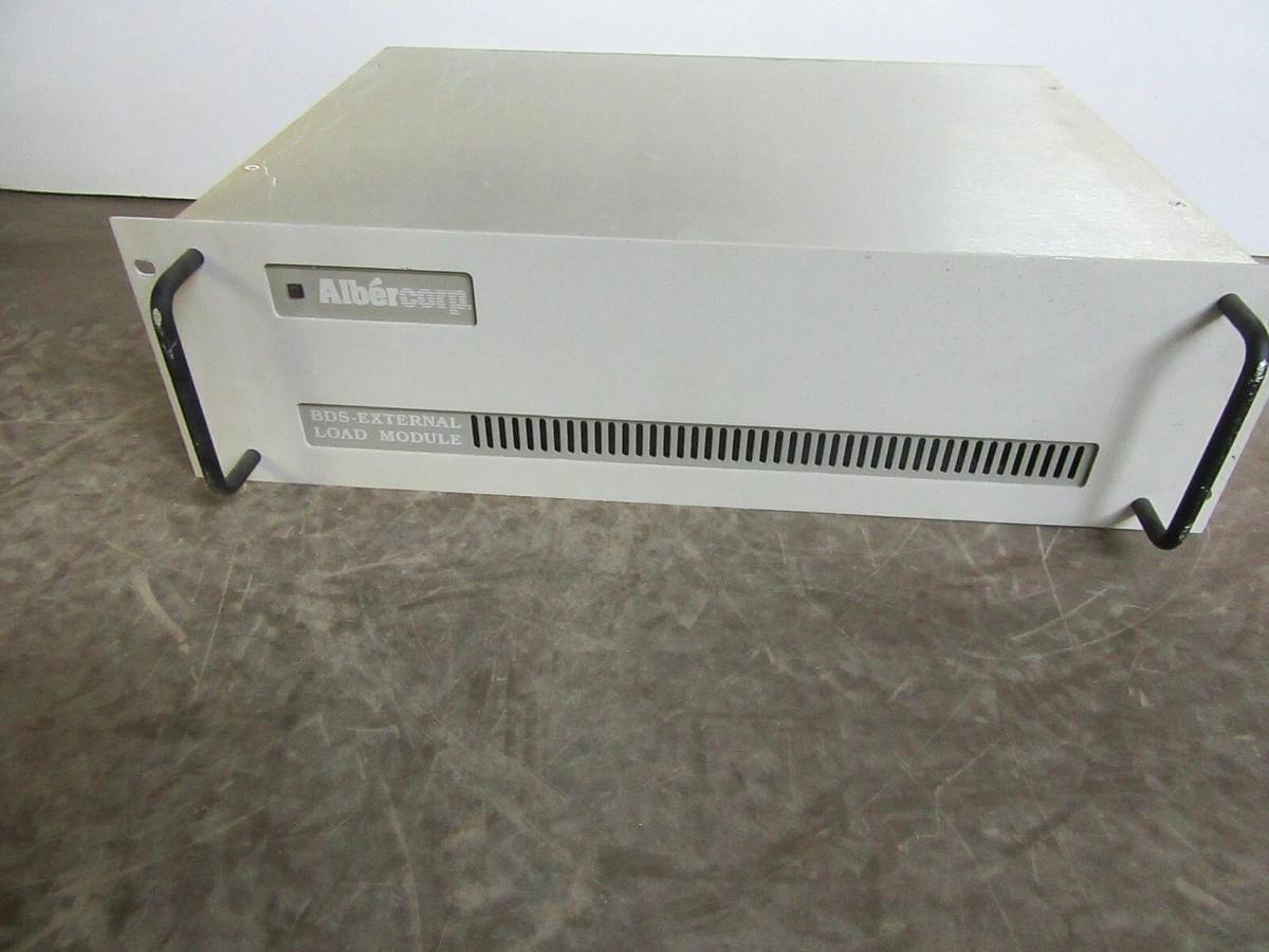 Used ALBERCORP EXTERNAL LOAD MODULE 1000-262 24 VAC x6 DCM x11 LOAD CONNECTIONS