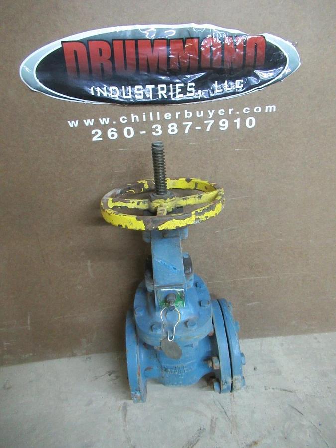 Used ITT GRINNELL 6020 MANUAL GATE VALVE 125S 200 WOG BRONZE TRIM **WARRANTY**