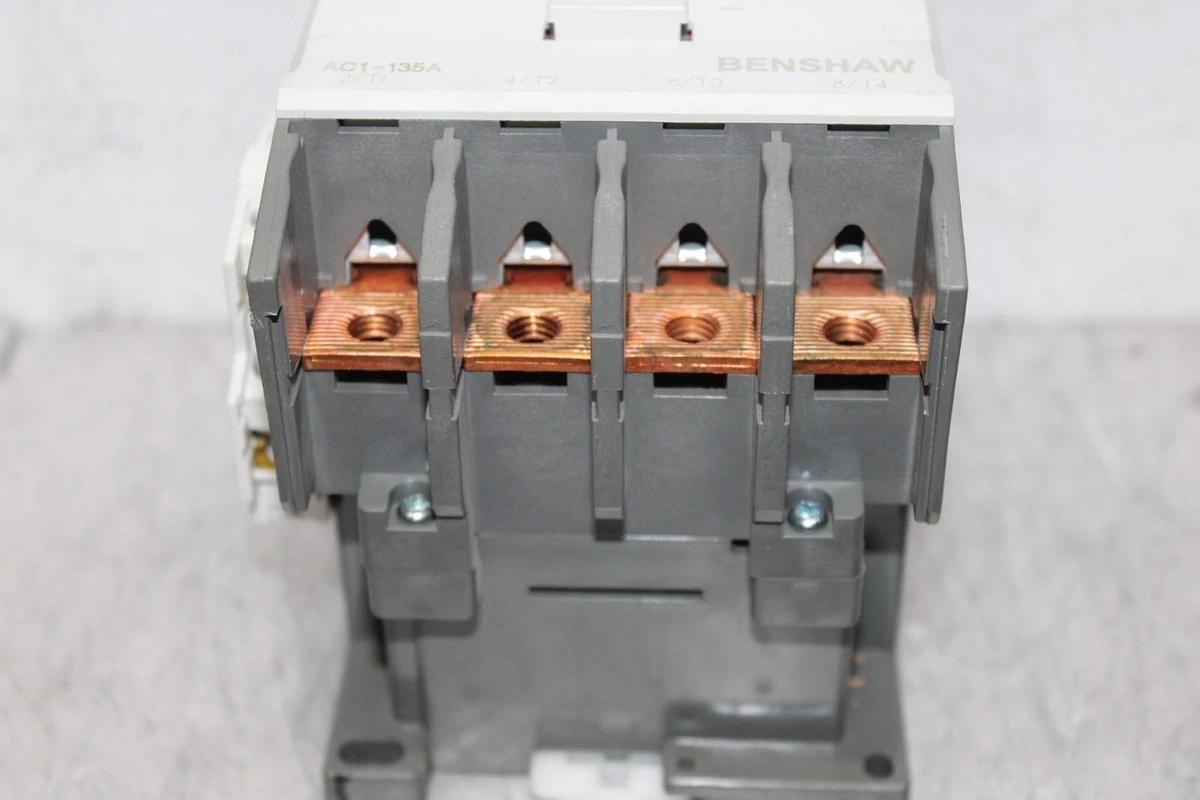 Used BENSHAW CONTACTOR RSC-85/4 135 AMP 600 VAC 50 HP NEMA 3 COIL: 120V *WARRANTY*