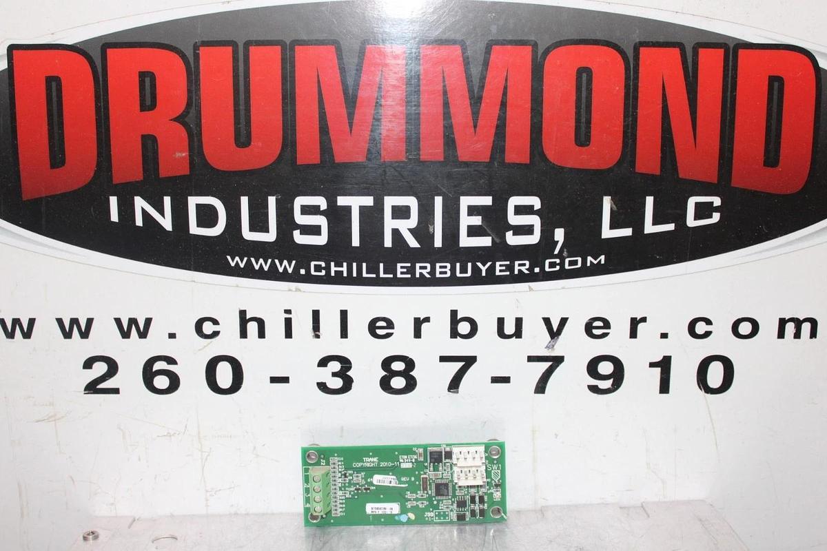 Used TRANE DUAL BINARY INPUT CIRCUIT BOARD 6400-2612-01 REV. B X13650728-06 REV. F