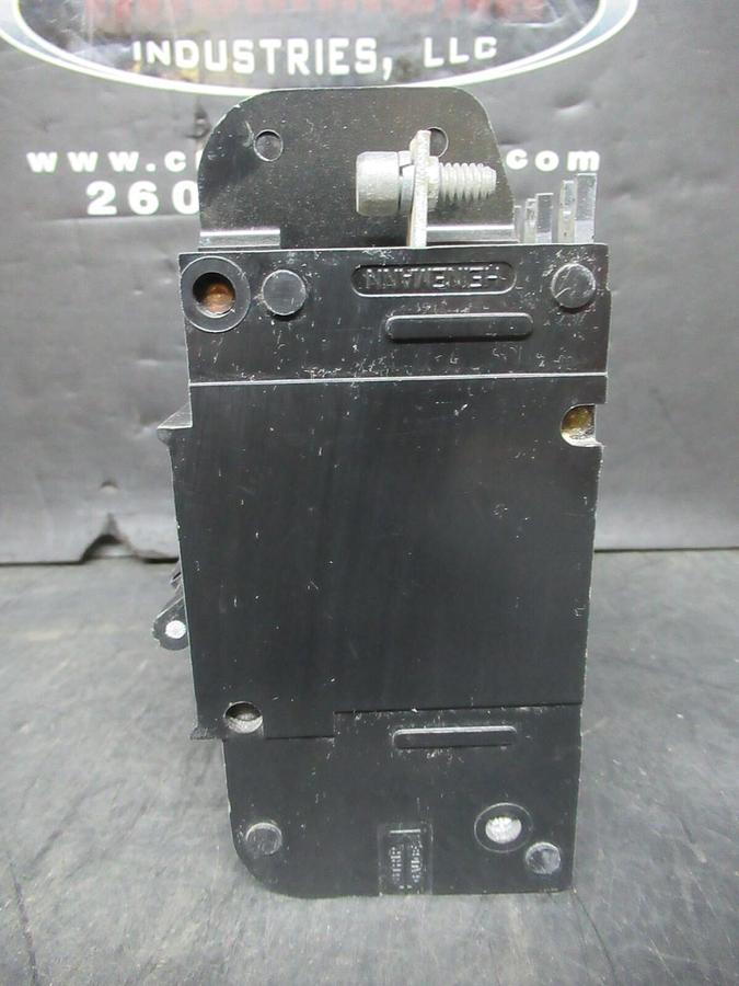 Used HEINEMANN BREAKER CF6-Z1-21 CF6-G8-DU 56 AMP TRIP 240 VAC HH83XE629A