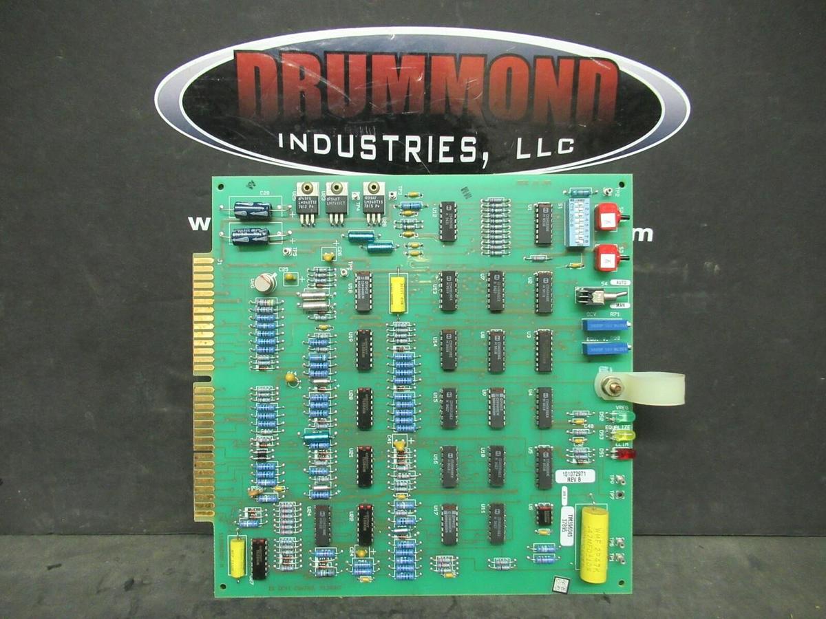 Used EXIDE EE DCVI CONTROL A13A2HT 101072971 REV B BOARD MODULE 118302764 REV A