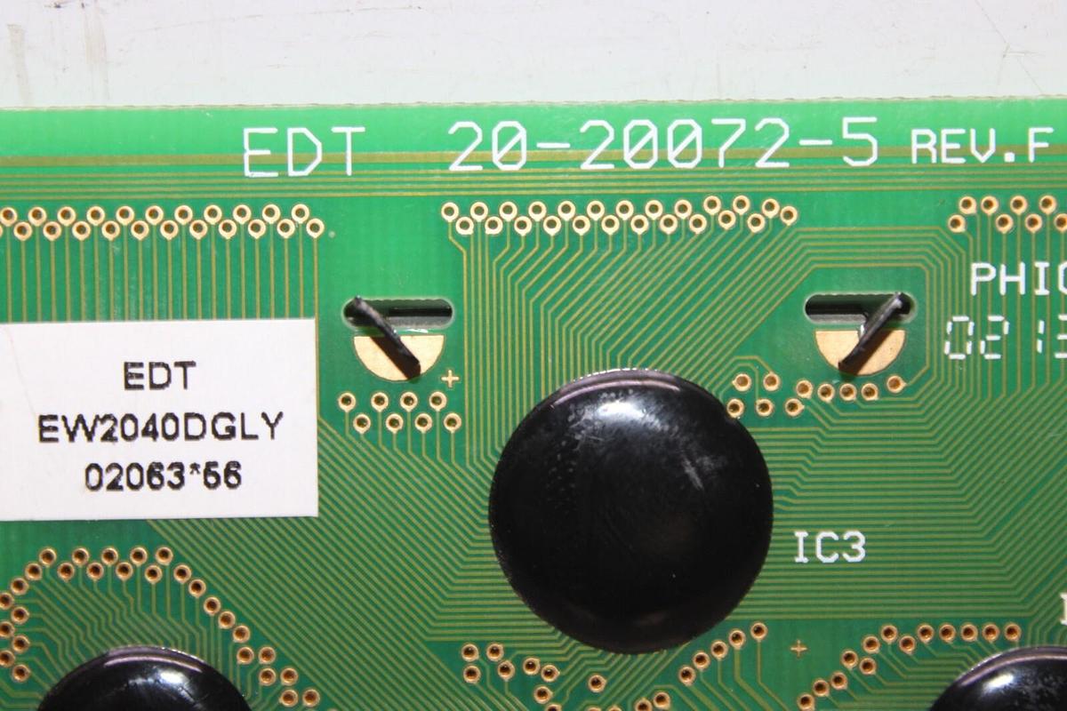 Used LIEBERT EMERGING DISPLAY EDT 20-20072-5 REV. F EW2040DGLY **WARRANTY INCLUDED**