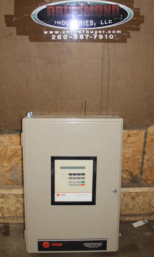 Used TRANE CENTRAVAC CHILLER CONTROL PANEL INTERFACE CVHE450 X13650485-01 REV. F